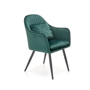 K464 krzesło ciemny zielony Halmar 4