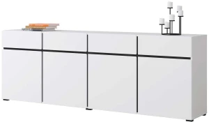 Komoda biała 225 Cross 25 (Biały) Helvetia Meble 4