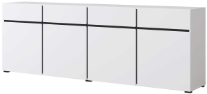 Komoda biała 225 Cross 25 (Biały)