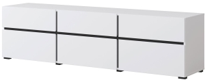 Szafka pod RTV szuflady Cross 41 (Biały)