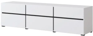 Szafka pod RTV szuflady Cross 41 (Biały) Helvetia Meble 1