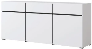 Nowoczesna biała komoda Cross 43 (Biały) Helvetia Meble 1