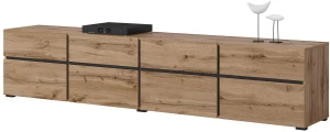 Szafka RTV 225 Cross 40 (Dąb Wotan) Helvetia Meble 4