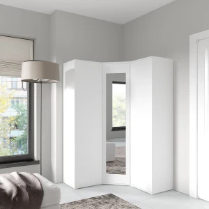Garderoba do pokoju z lustrem Emi 40 PKMebel 3