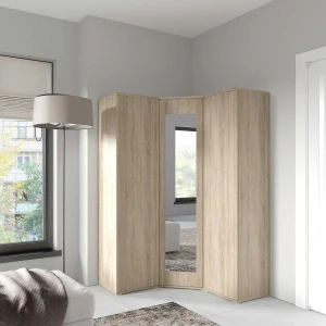 Garderoba do pokoju z lustrem Emi 40 PKMebel 5