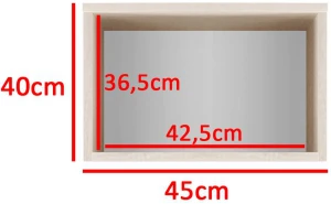 Nowoczesna garderoba Emi 41 PKMebel 7