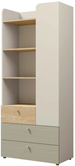 Regał młodzieżowy 80 cm Yuki 3 Jurek Meble 1