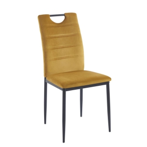 Krzesło velvet (curry)