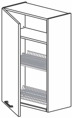 Górna jednodrzwiowa ociekarka, wys.100 KAM 1