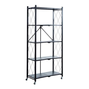 Regał metalowy (czarny) Furnitex 1