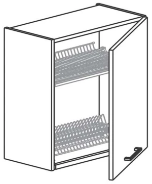 Górna głęboka jednodrzwiowa ociekarka, wys.61 KAM 1