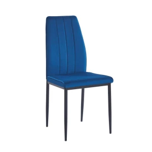 Krzesło velvet (niebieskie) Furnitex 1