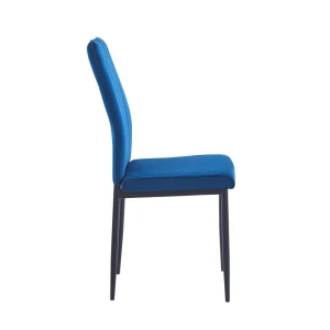 Krzesło velvet (niebieskie) Furnitex 3