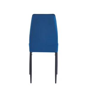 Krzesło velvet (niebieskie) Furnitex 4