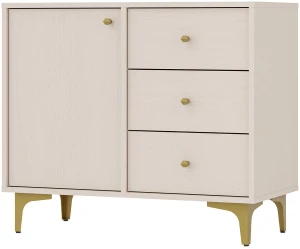 Komoda beżowa do sypialni 100 cm Tokyo Stolarz Lempert 2
