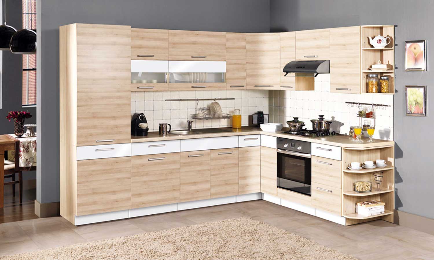 Meble kuchenne Modena Laminat