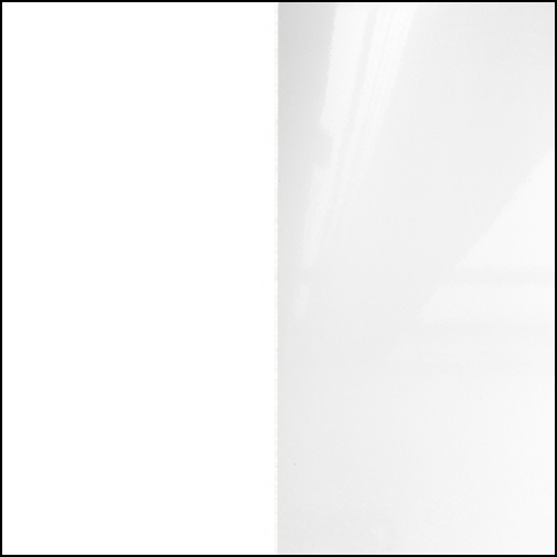 Biały + Biały połysk / lustro (22981658)