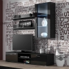 SOHO 5 front czarny wysoki połysk korpus czarny mat