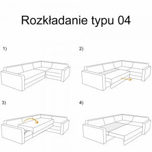 Segment wewnętrzny z funkcją spania Kelly (SEGM.2R BB) Wajnert 2