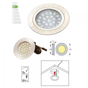 Zestaw oświetlenia LED ROUND 4x2W KAM 2