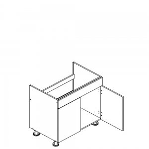 80 dolna dwu-drzwiowa pod zlew