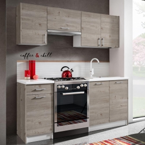 Zestaw mebli kuchennych Eco Model 1,8 m z WO6 Slim Layman 2