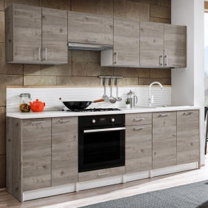 Zestaw mebli kuchennych Eco Model 2,4 m z WO6 Slim Layman 2
