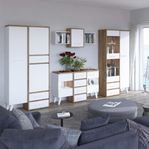 Tanie meble do salonu zestaw 5 Nordis Meblocross 2