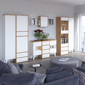 Tanie meble do salonu zestaw 5 Nordis Meblocross 4