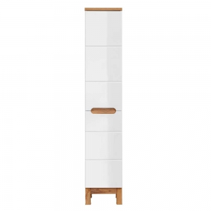 Słupek wysoki z koszem Bali White 804 Comad 3