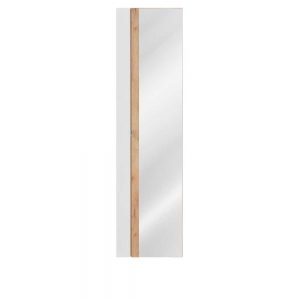 Słupek wysoki z lustrem Capri White 803 Comad 3