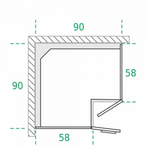 90x90 dolna narożnik KAM 2