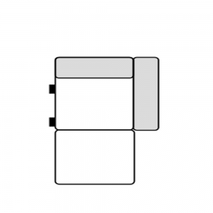 Segment prawy z pojemnikiem Space (SEGM.1OT P) Wajnert 2