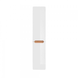 Słupek wysoki z koszem Aruba white 804 Comad 2