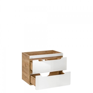 Szafka pod umywalkę 60 cm Aruba white 820 Comad 2
