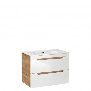 Szafka pod umywalkę 60 cm Aruba white 820 Comad 3