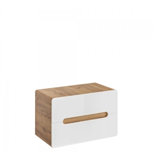 Szafka pod umywalkę 80 cm uniwersalna Aruba white 829