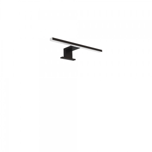 Lampa LED Ala 30 cm (Czarna)