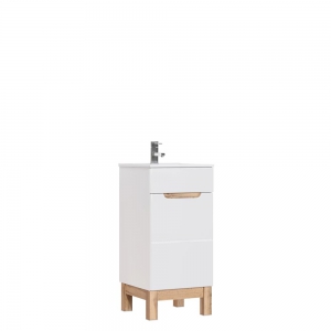 Szafka pod umywalkę 40 cm Bali White 823