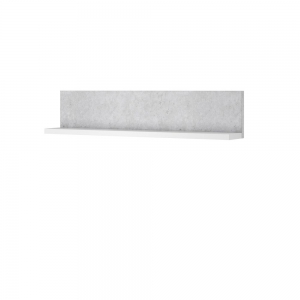 Biała Półka Bota 01 (Beton Colorado)