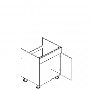 80 dolna dwu-drzwiowa pod zlew