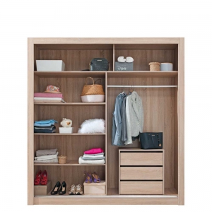Szafa ubraniowa Duca DC2 200 cm (dąb sonoma) Meblar 3