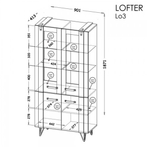 Witryna Lofter LO3 Dolmar 2