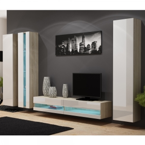 Meblościanka z witryną Vigo New 7 Cama Meble 5