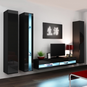 Meblościanka z witryną Vigo New 7 Cama Meble 4