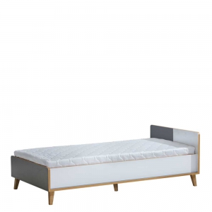 Łóżko białe sypialniane Werso W10
