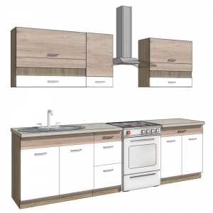 Zestaw mebli kuchennych Econo B 270 cm