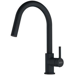 Bateria Franke Lina J Pull-out Czarny mat