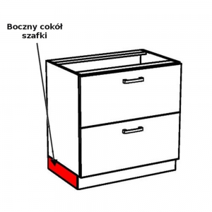 Cokół boczny do nóżek 10 cm Layman 2