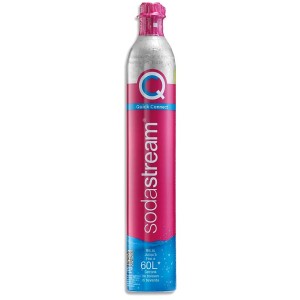 Cylinder z gazem CO2 SodaStream Różowy
